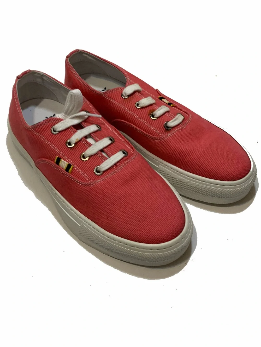 9 / aprix Men's Canvas Low-Top Sneakers